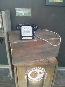 Land of the Lions interactive telephone exhibit