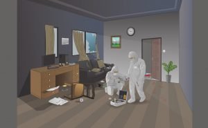 DNA Detective crime scene