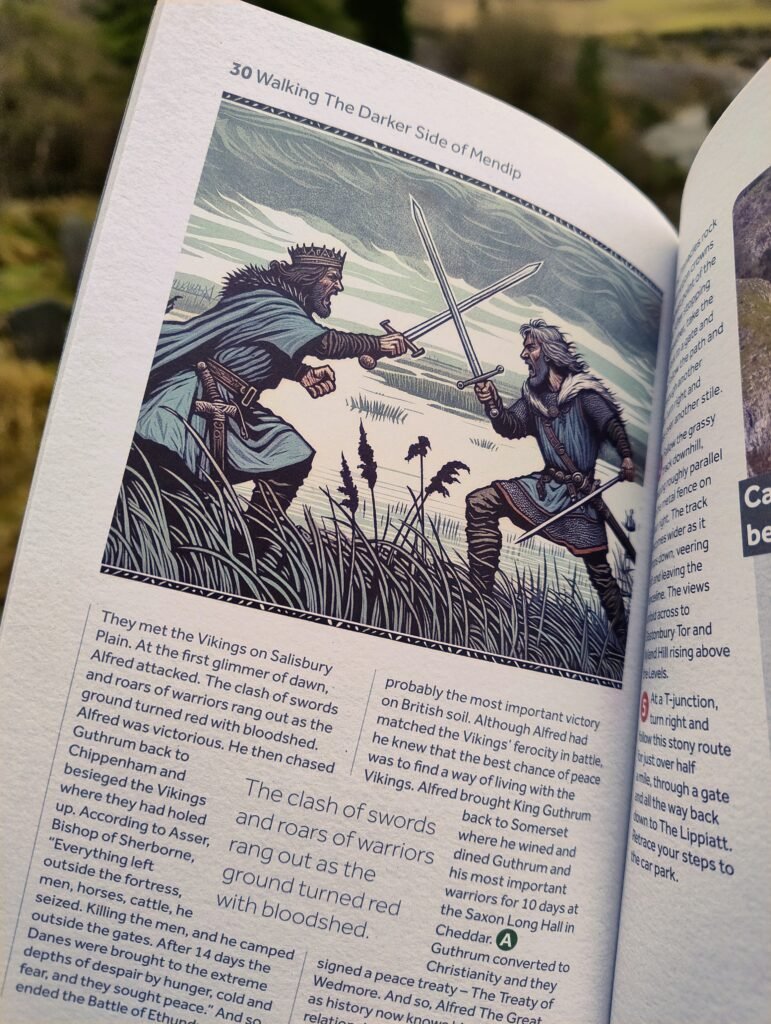 Walking the Darker Side of Mendip book