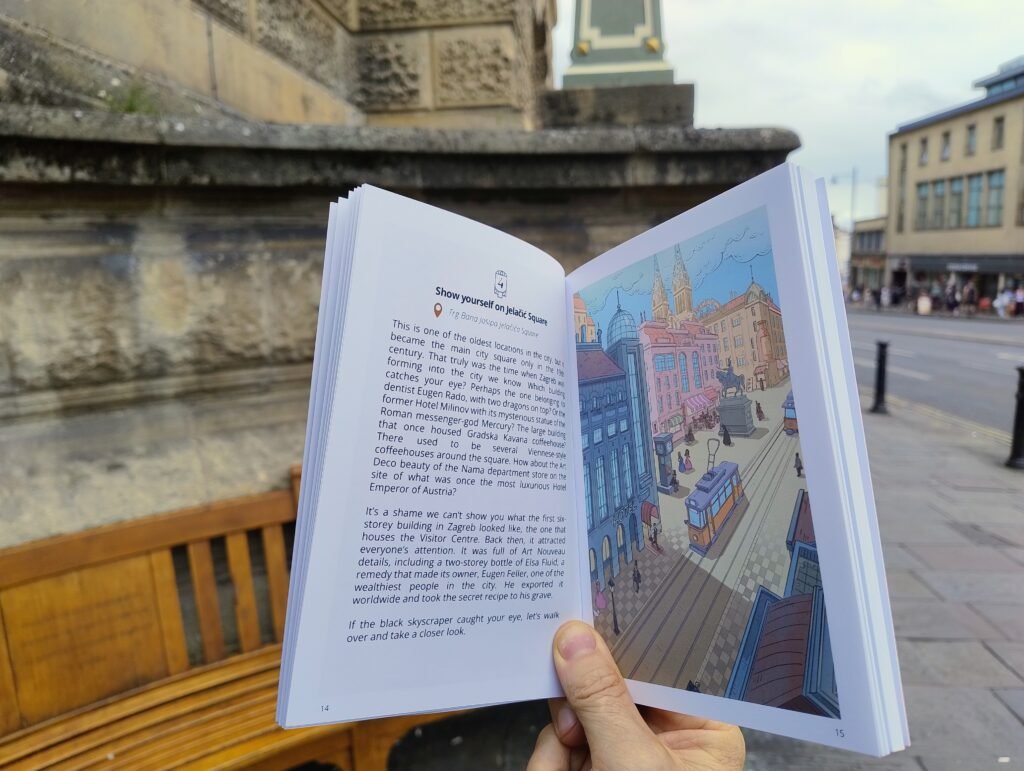 In the footsteps of Secret Zagreb tour book
