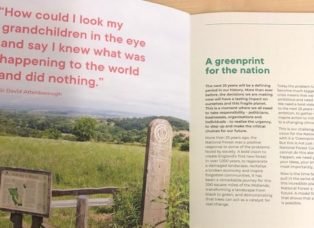 National Forest greenprint inside page_Attenborough quote